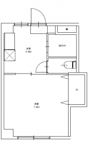 間取り図（ビフォー）